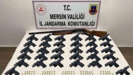 Mersin merkezli 3 ilde kaçak silah operasyonu: 8 gözaltı